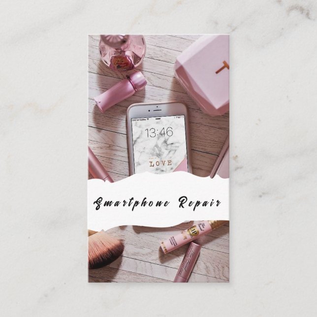 Affärskort för Mobil reparation av smartphone Mobi Visitkort (Framsida)