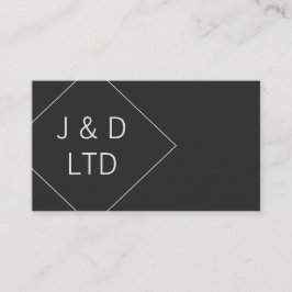 Affärskort för Modern Classy Professionell Visitkort