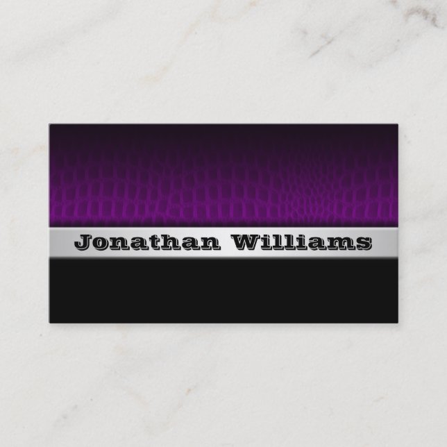 Affärskort för modern Professionell för exotisk lä Visitkort (Framsida)