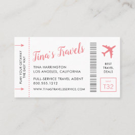 Affärskort för ombordstigning visitkort