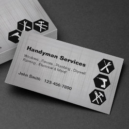 affärskort för ombyggnad av handyman visitkort