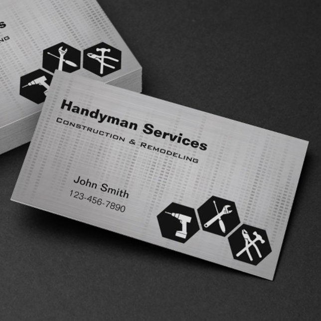 affärskort för ombyggnad av handyman visitkort (Skapare uppladdad)
