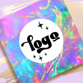 affärskort för öppen ruta fyrkantigt visitkort