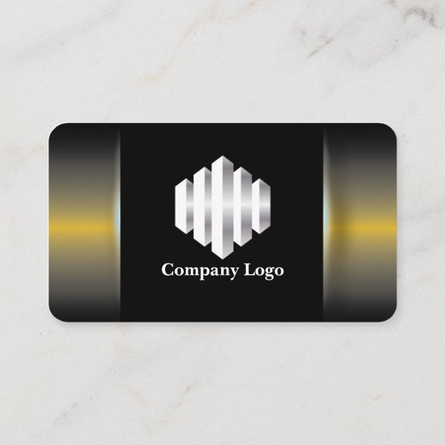 Affärskort för övertoning av Färgad 2 Visitkort (Baksida)