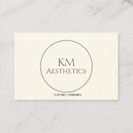 Affärskort för påfyllning av eftervård visitkort