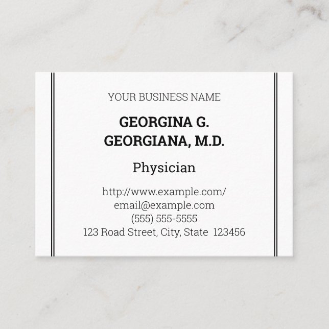 Affärskort för Professionell av nostalgi Visitkort (Framsida)