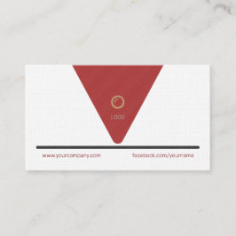 Affärskort för Professionell av personlig - skrädd Visitkort