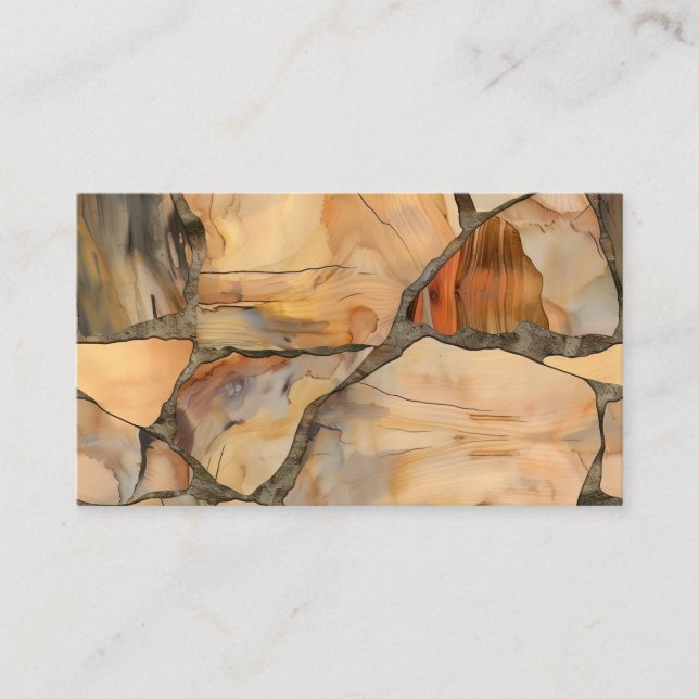 Affärskort för projektionsyta på anpassningsbarnas visitkort (Framsida)