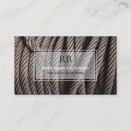 Affärskort för Rope Manufacturers Visitkort