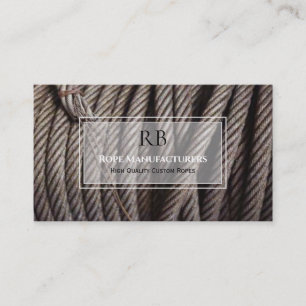 Affärskort för Rope Manufacturers Visitkort