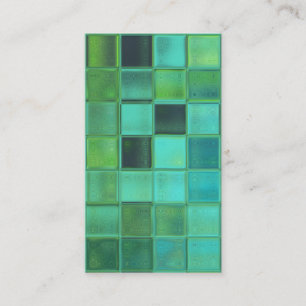Affärskort för Sea Mosaic-anpassningsbar Visitkort