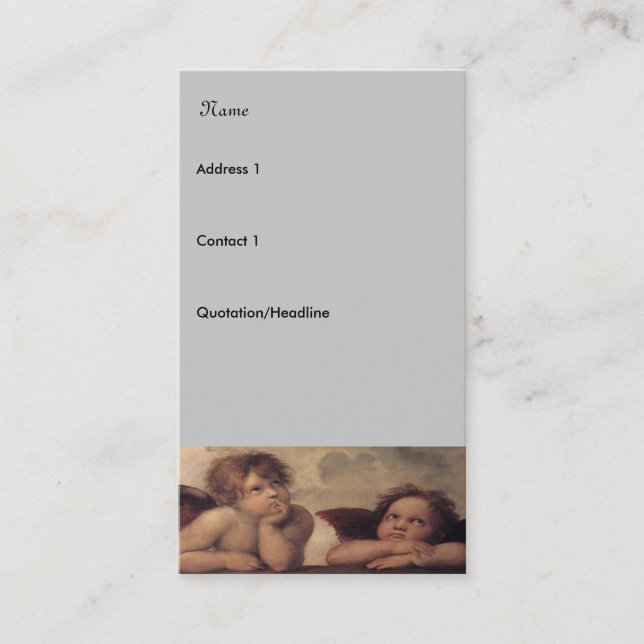 Affärskort för servicetjänst visitkort (Framsida)