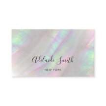 affärskort för simulerad snäcka