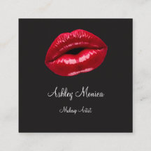 Affärskort för skönhetsindustrikonstnärer