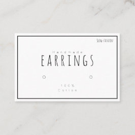 affärskort för spärrkortsinnehavare för visning visitkort