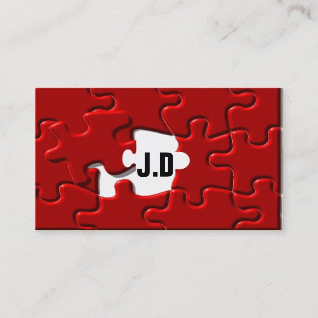 Affärskort för speciella effekter visitkort (Framsida)