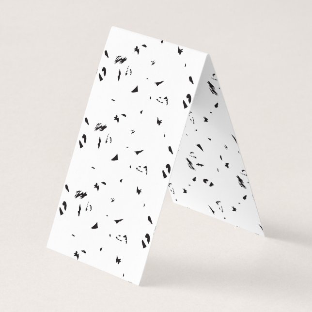 Affärskort för spotglans - Snyggt och unikt Visitkort (Baksida)