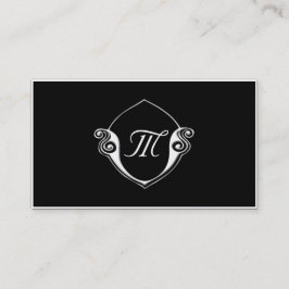 Affärskort för svartvita anpassaden visitkort