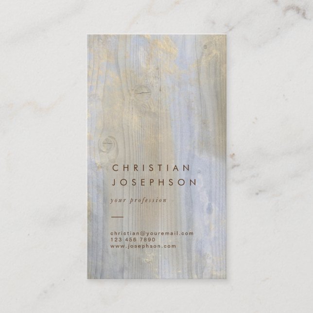 affärskort för trädesign visitkort (Framsida)