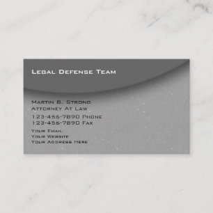 Affärskort för Trendig Attorney Services Visitkort