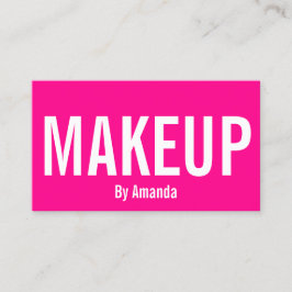 Affärskort för trendig av rosa av minsta möjliga k visitkort