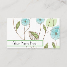 Affärskort för trendig