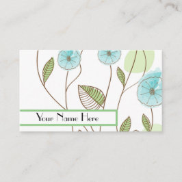 Affärskort för trendig visitkort