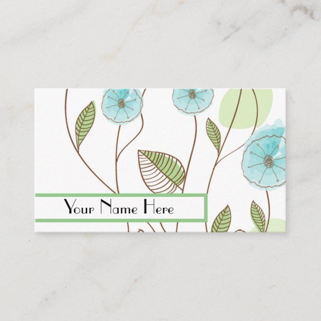 Affärskort för trendig visitkort (Framsida)