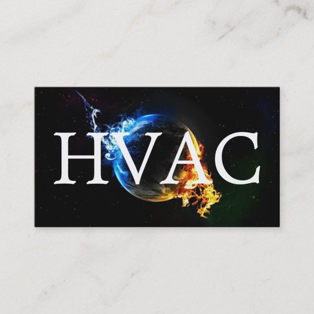 Affärskort för uppvärmning och konditionering av L Visitkort (Framsida)