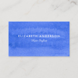 Affärskort för vattenfärgsPeriwinkle Visitkort