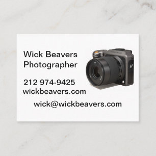 affärskort för Wick Beavers