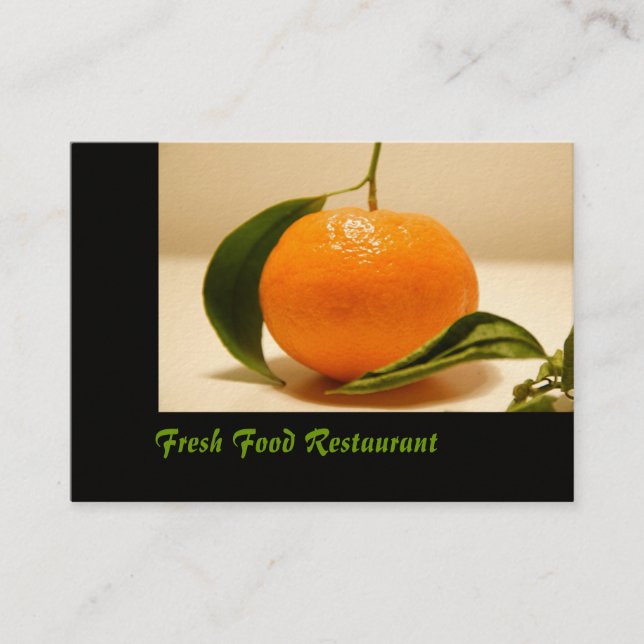 Affärskort Fresh Food Restaurang Visitkort (Framsida)