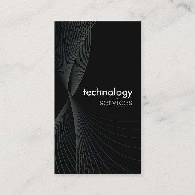 AFFÄRSKORT: Futuristica flair P5 Visitkort (Framsida)