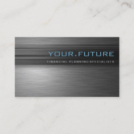 AFFÄRSKORT: futuristiska modern metall L4 Visitkort