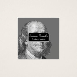 Affärskort Fyrkantigt Visitkort