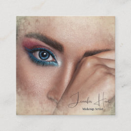 Affärskort Fyrkantigt Visitkort