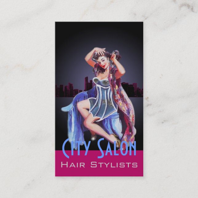 Affärskort - Hårda Stylist Visitkort (Framsida)