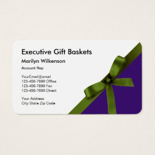 Affärskort i Classy New Executive Gift Basket Visitkort