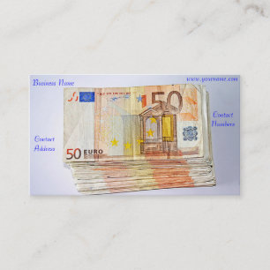 Affärskort i euro visitkort