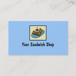 Affärskort i Sandwich-anpassadet Visitkort