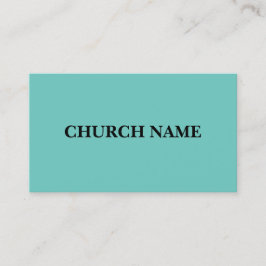Affärskort inom den svarta kyrkan visitkort