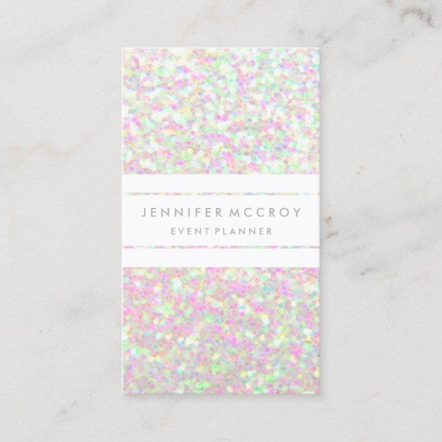 affärskort - Iridescent Biz Visitkort (Framsida)