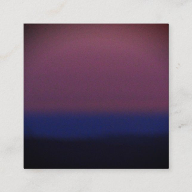 Affärskort&KONSTRUERA STIL Fyrkantigt Visitkort (Framsida)