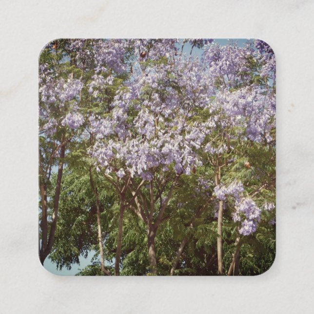 AFFÄRSKORT&KONSTRUERA STIL FYRKANTIGT VISITKORT (Framsida)