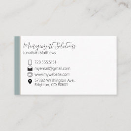 Affärskort - lätt skalning visitkort