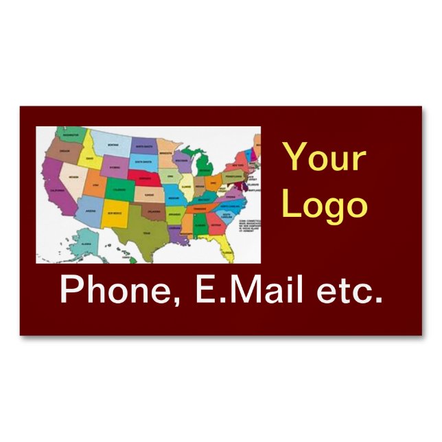 Affärskort Magnet (Framsida)