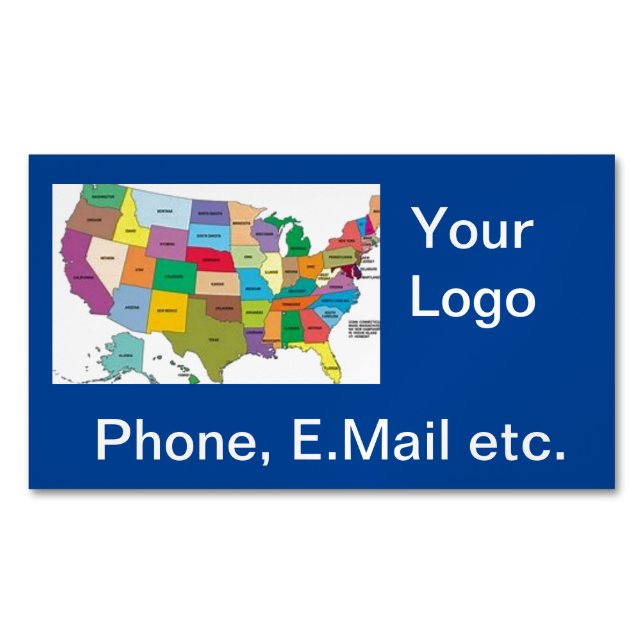 Affärskort Magnet (Framsida)