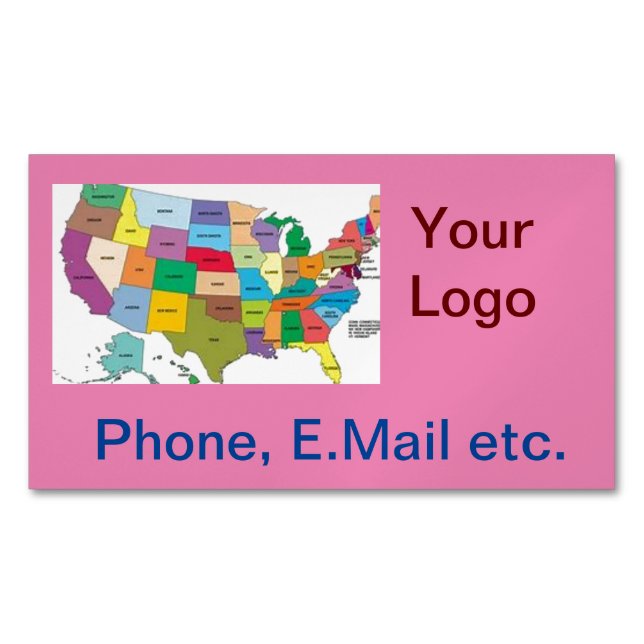 Affärskort Magnet (Framsida)