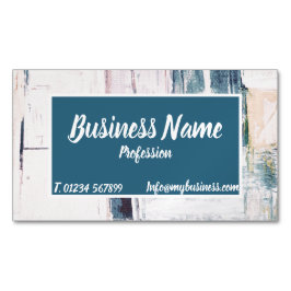 Affärskort med abstraktens bakgrund magnetiska visitkort