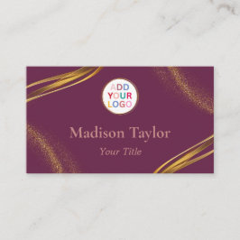 Affärskort med modern Professionell med QR-kod Visitkort